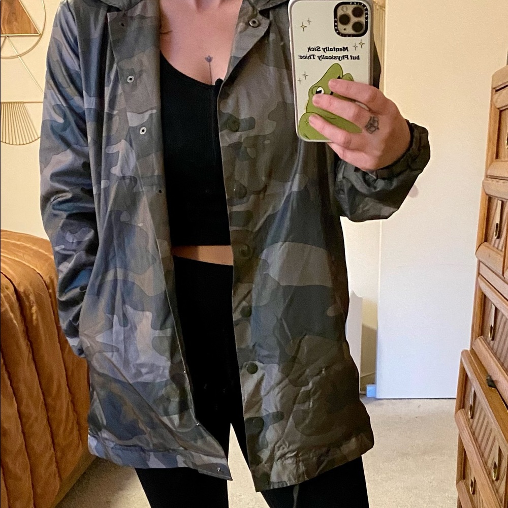 Never Worn LA Hearts Camo Windbreaker from PacSun Size XS
